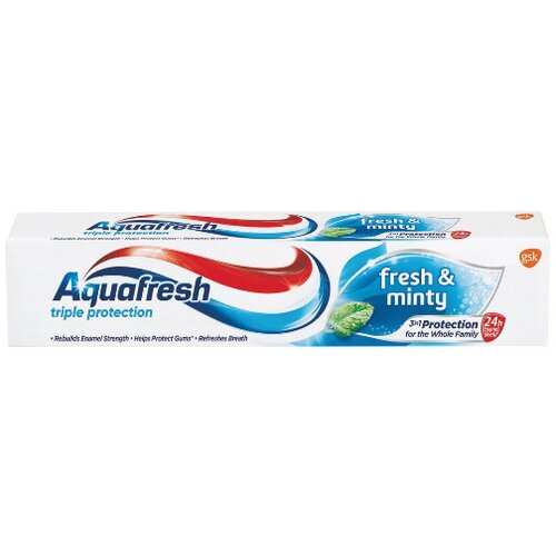 Aquafresh Fresh&amp;amp;Minty pasta za zube, 75ml Slike