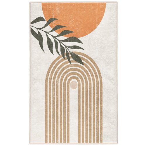 Mila Home kremno bela pralna preproga 80x150 cm dot arch – Cene