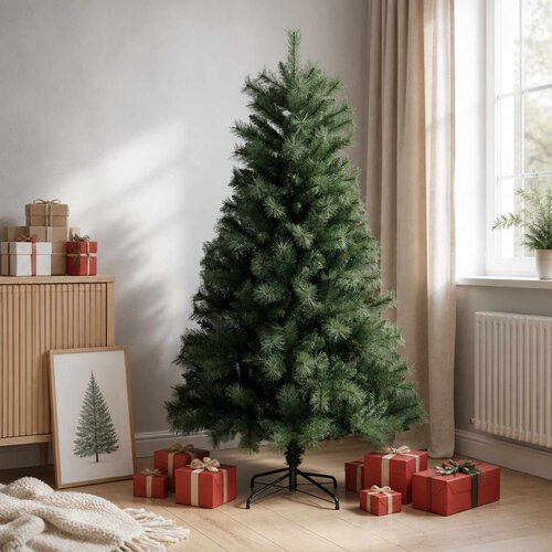 Umjetno božićno drvce s kuglicom 300 LED lampica Slike