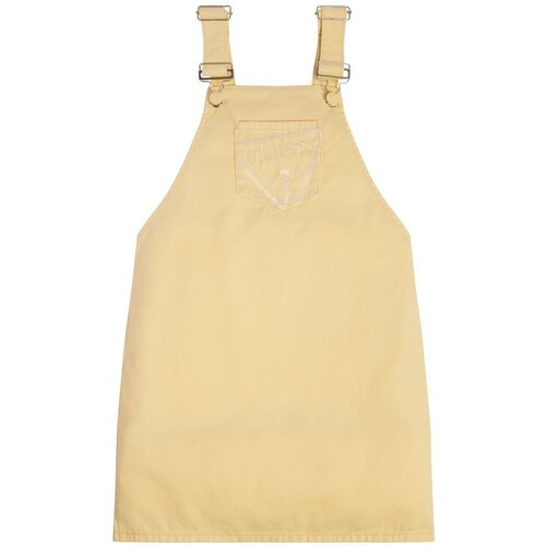 Guess Kratke obleke COTTON TWILL SKIRTALL Bež Slike