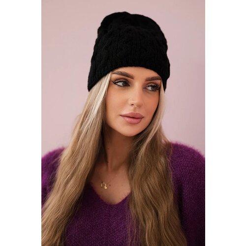 Kesi marka niezdefiniowana Cap with fleece Teresa K285 black Slike