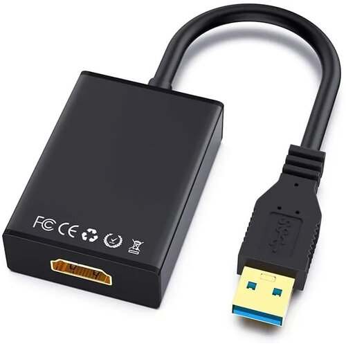 E-green Adapter USB 3.0 (M) - HDMI (F) crni Cene