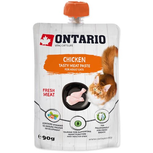 Ontario Cat pasta s pi&scaron;čancem 90 g Cene