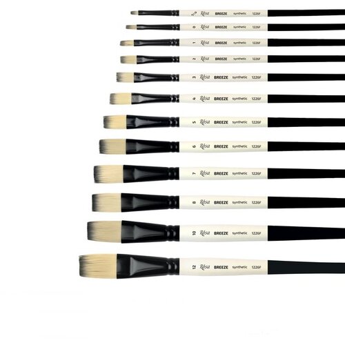  Sintetički plosnati kist ROSA BREEZE 1226F | Različite veličine Cijene