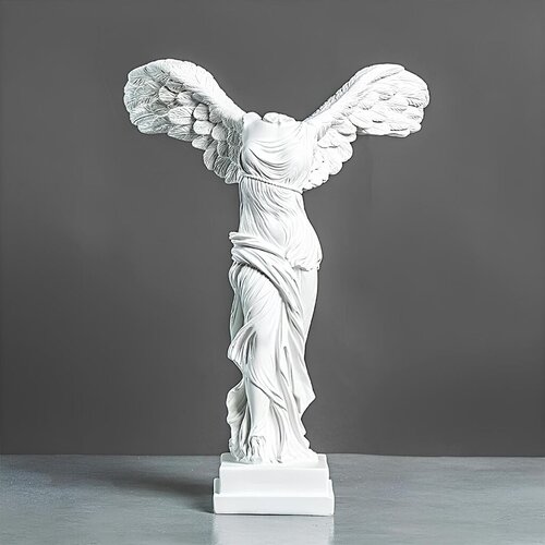 Aberto Design dekorativna figura CY0332, 38x27x19 cm, bela Slike