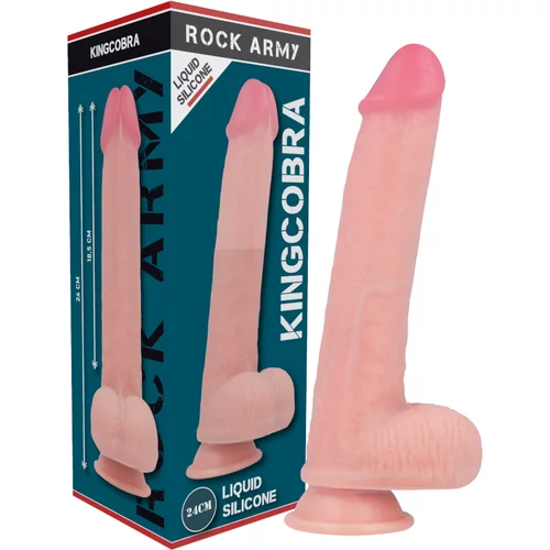 ROCK ARMY dildo rockarmy liquid silicone kingcobra (24 cm)