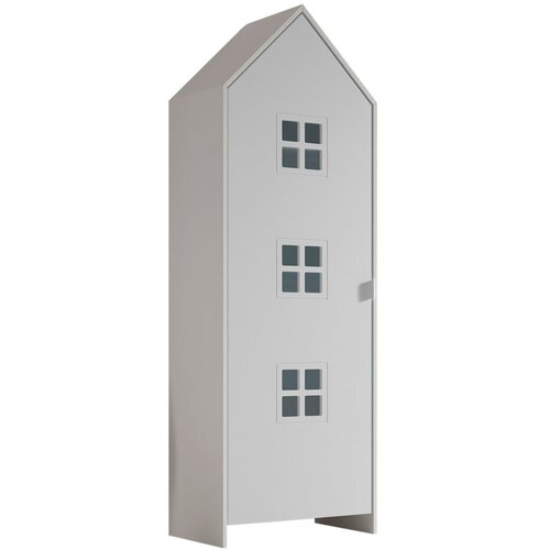 Vipack Bijela dječja garderoba od masivnog bora 37x172 cm Casami Bruges – Cijene