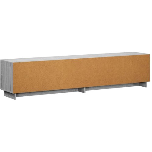  TV stalak 180 x 34 5 x 40 cm Siva Sonoma Konstruirano drvo - Siva Sonoma 179.5 x 34.5 x 40 cm Slike
