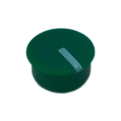  Pokrivna kapa Zelena, Bijela Prikladno za Okrugli gumb 10 mm PSP C100-10 1 ST