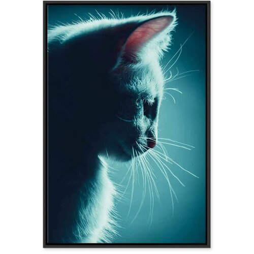  Slika - Night Tramp (1 Part) Vertical 80x120 U crnom drvenom okviru Slike