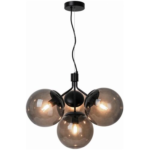Nordlux visilica na sajli IVONA 4xE27/28W/230V crna Cene