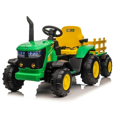 Premium Stil Traktor sa prikolicom - zeleni - Premium Oprema Cene