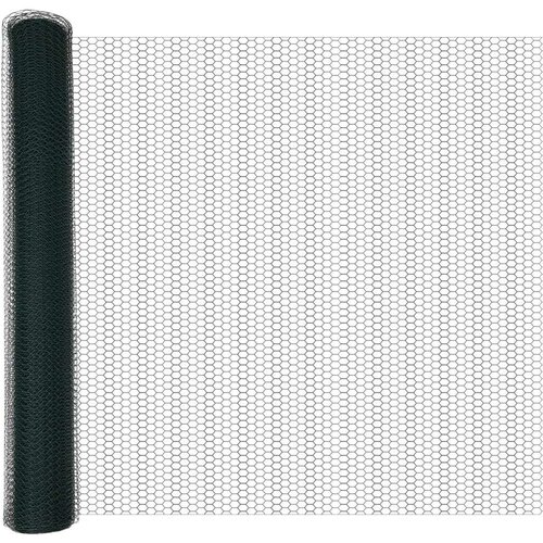 vidaXL Heksagonalna Ograda Zelena Metalna Žica 10000 x 0.07 x 100 cm Cijene