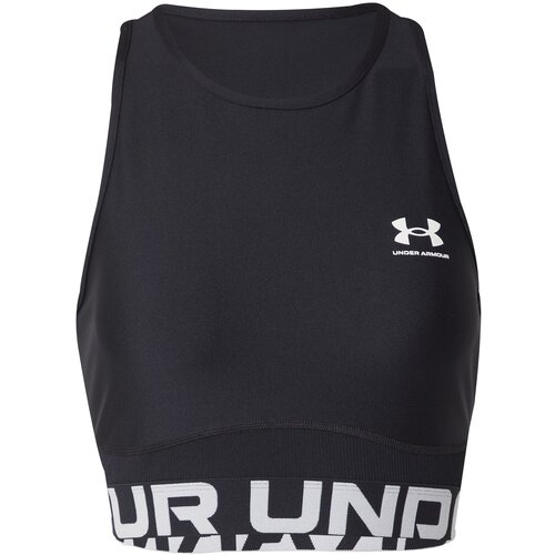 Under Armour Ženska majica bez rukava HeatGear Rib Black XL Slike