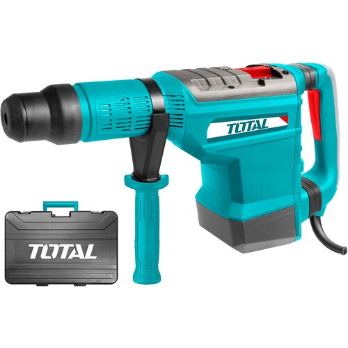 TOTAL TOOLS rotacijski čekić 1700W, SDS Plus/2150bpm/19J, INDUSTRIAL (TH117556) Slike