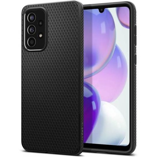 Spigen liquid air silikonski ovitek za samsung galaxy a33 a336 5g črn Slike