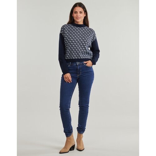 Guess G05 HIGH RISE SKINNY Plava Cijene