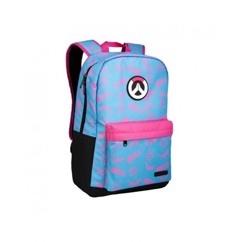 Jinx OVERWATCH D.VA SPLASH BACKPACK BLUE/PINK Slike