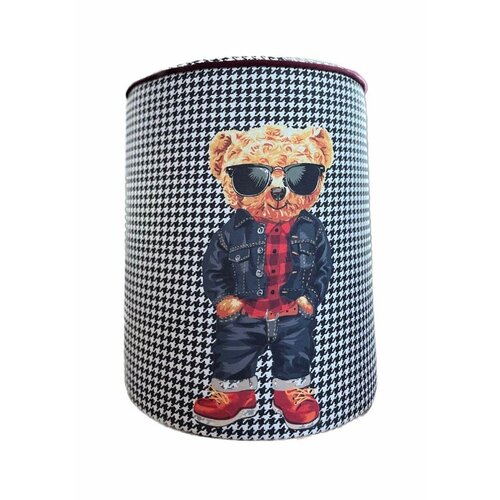 Woody Fashion tabure jungle scar pouffe teddy v2 Cene