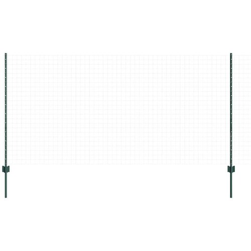  Ugrađeni stup za ogradu 11 pcs Zelena 160 cm Slike