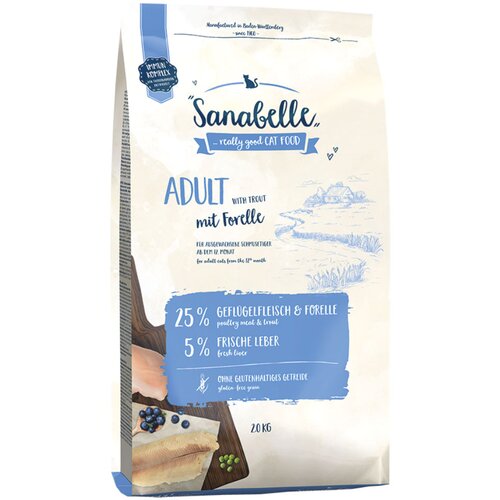 Sanabelle Adult s postrvjo - 2 kg Cene