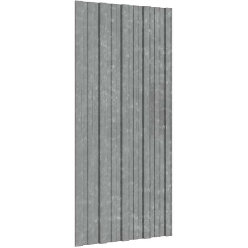 Krovni panel 12 pcs Srebrno 100 x 45 cm Pocinčani čelik - Srebrno 100 x 45 cm 12 Cijene