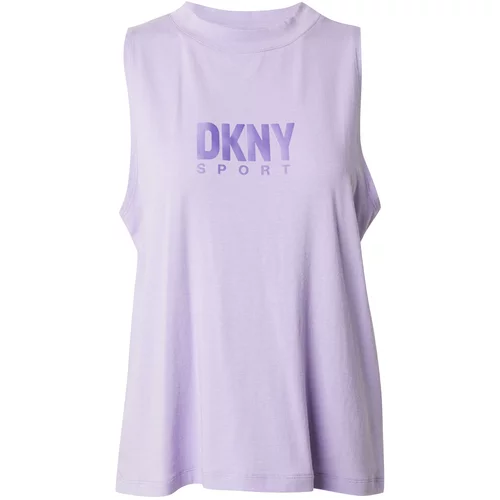 DKNY Performance Športni top temno liila / večbarvno lila