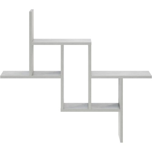  Polica na zidu Betonska siva 87 x 17 x 75 cm Konstruirano drvo Slike