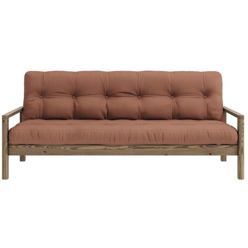 Karup Design Narančasta/smeđa sklopiva sofa 205 cm Knob – Cijene