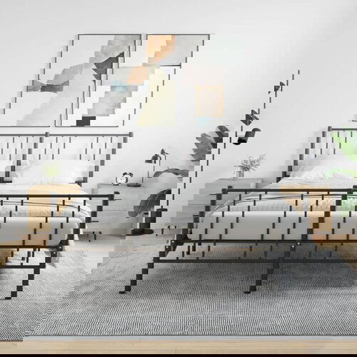 VidaXL Noćni ormarići 2 kom boja hrasta 40x35x47,5cm konstruirano drvo Slike