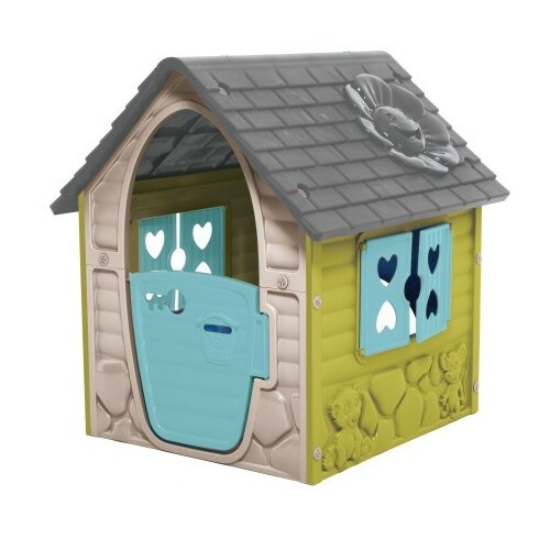 Dohany Toys Velika Dohany - Kućica za decu - Sivo zelena 106x98x90 Cene