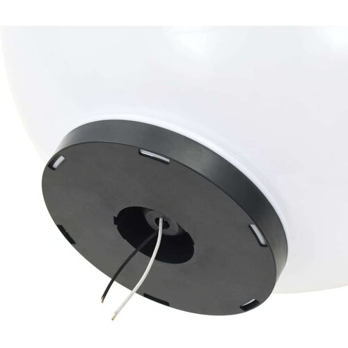VidaXL LED okrogla svetilka 50 cm PMMA Slike
