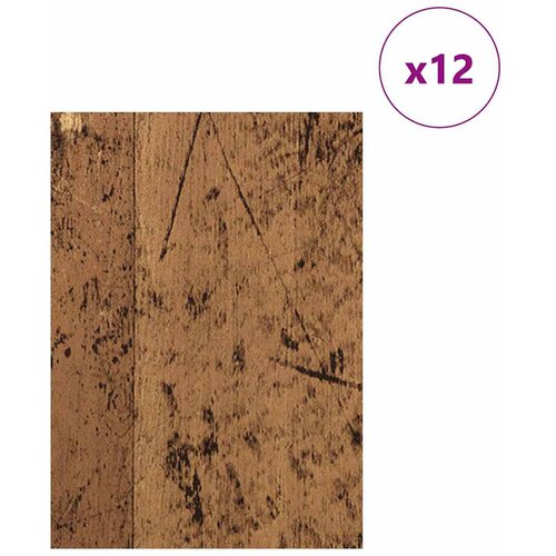 Dekor Paneli 12 pcs Staro drvo 15 x 21 x 0.27 cm Slike