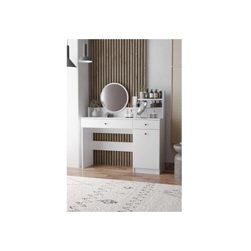 Hanah home sto za &scaron;minkanje harmony 2 round white Cene