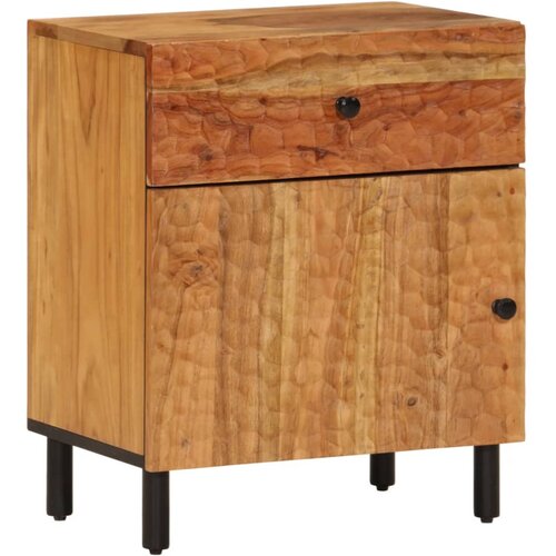 Maison Chic Nočna omarica - Nočna miza 50x33x60 cm trden akacijev les, (21687315) Slike