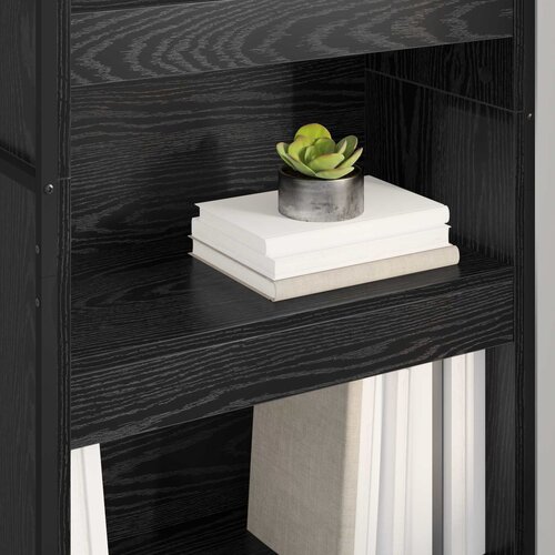  za knjige 2 pcs Crni hrast 60 x 30 x 189,5 cm Slike