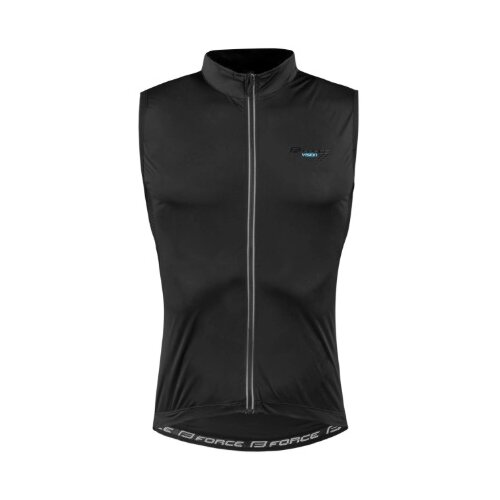 Force Prsluk VISION, windstopper, crni, M Cene