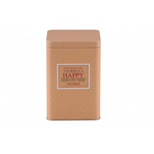 Altom design posuda za kavu, čaj, &amp;scaron;ećer s četvrtastim poklopcem Happy Home bež - 0204018400 Slike