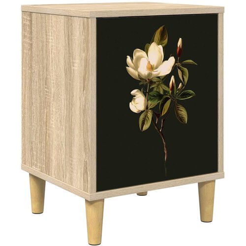  Noćni ormar BREMEN Hrast sonoma 36 x 33 x 50 cm Slike
