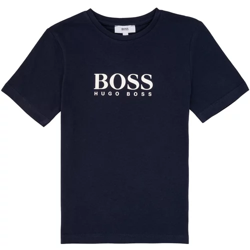 Boss Majice s kratkimi rokavi PILIO Modra