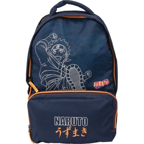  Ruksak 2 zipa Naruto tamno plavi Netto Slike