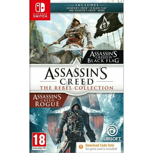  Switch Assassin's Creed The Rebel Collection Code in a Box Cene