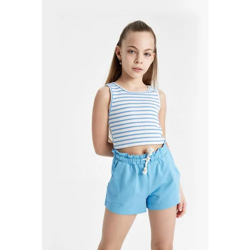 Defacto Girl's Lace-up Waist Shorts