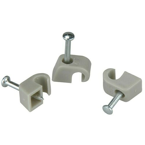 BAUHAUS Obujmica s čavlićem (4 - 7 mm, 18 mm, 100 Kom., Sive boje) Cijene