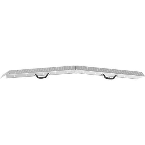  Sklopiva rampu 200kg po rampi 2 pcs Srebrno 186 x 23 x 4,5 cm Slike