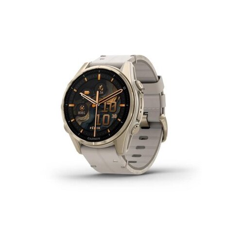Garmin Fenix 8 3.3 cm (1.3) AMOLED 43 mm Digital 416 x 416 pixels Touchscreen Gold Wi-Fi GPS (satellite) Cijene