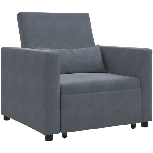 SOFA na razvlačenje Singl s kotačima Tamno siva Bar&scaron;un Cene
