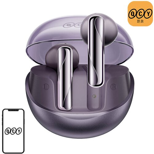 Qcy SLU&amp;Scaron;ALKE TWS AILYBUDS CLEAR T32 (VIJOLIČNE), (5000073529) Slike