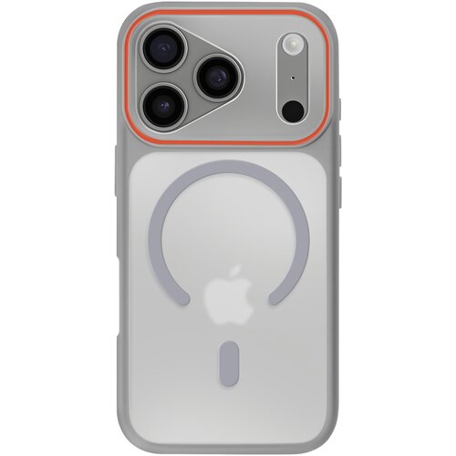 AVIZAR MagSafe ovitek za iPhone 17 Pro, dvomaterialna zaščita, trda hrbtna stran, Siva, (5000190567) Cene