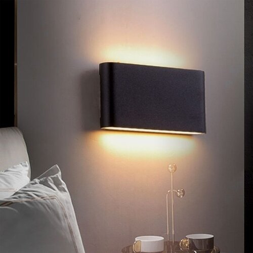  LED spolja&amp;scaron;nja zidna svetiljka FLOW 2xLED/3W/230V IP54 4000K antracit Slike
